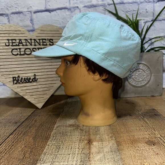 Nike Golf Newsboy Cap Adjustable Strap Swoosh Logo - Picture 1 of 9